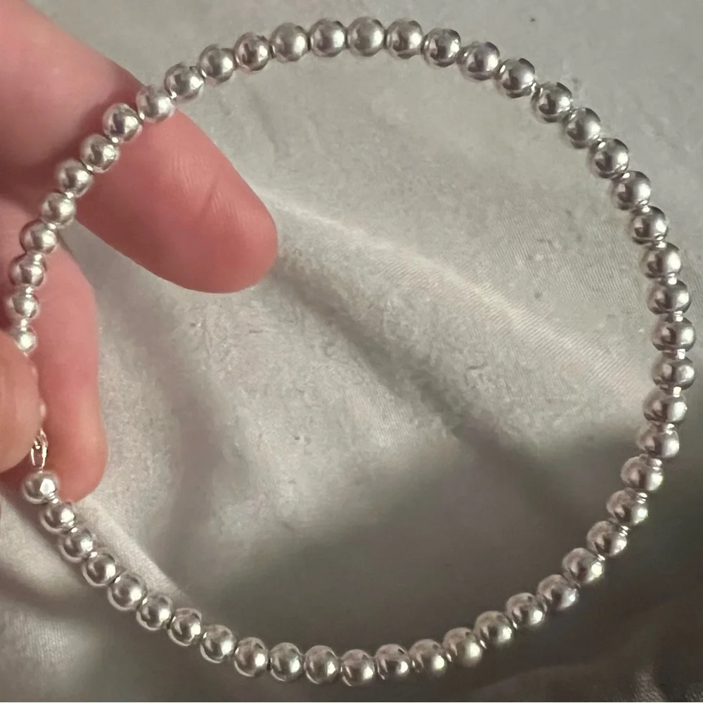 Handmade “Worthy” Bangle Stack - Picture 2 of 2